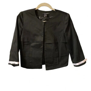 SANDRO CROPPED BOW JACKET